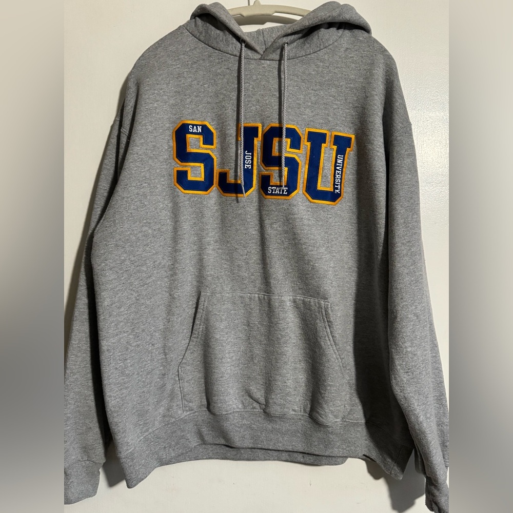 Champion Gray SJSU Hoodie